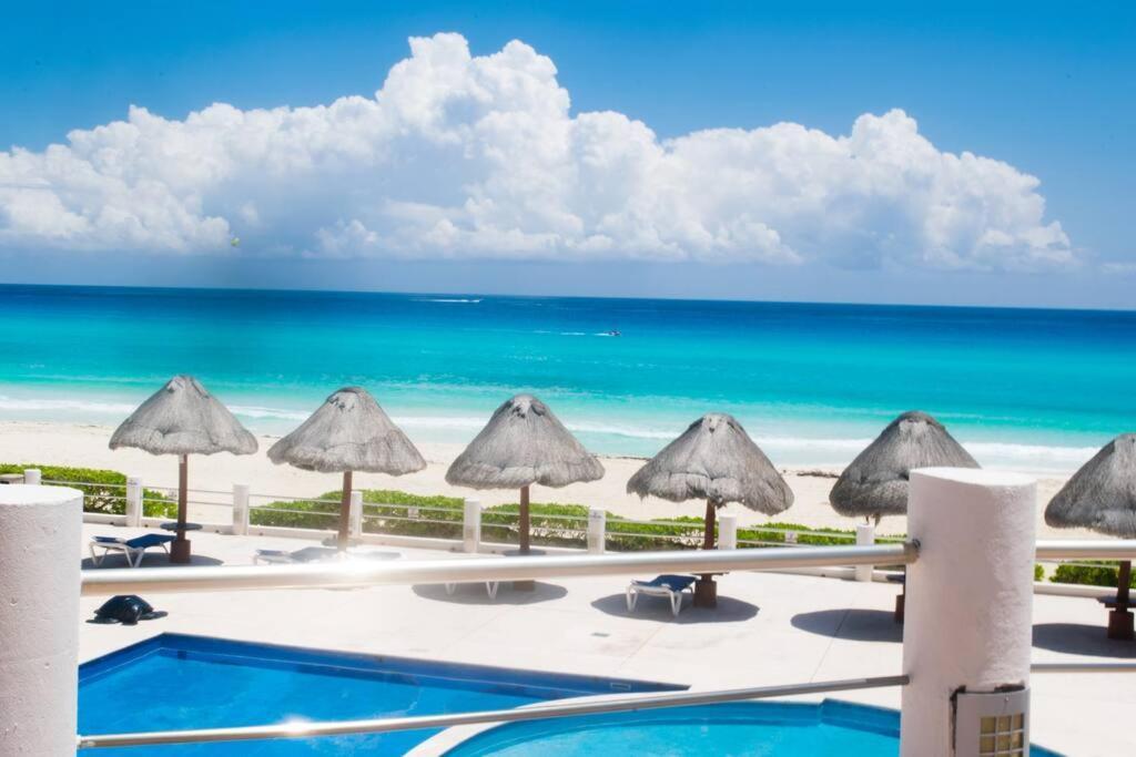 Ocean Front Villa Marlin, Best Location In Hotel Zone #109 Cancun Ngoại thất bức ảnh