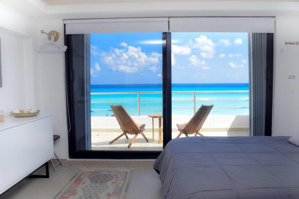 Ocean Front Villa Marlin, Best Location In Hotel Zone #109 Cancun Ngoại thất bức ảnh