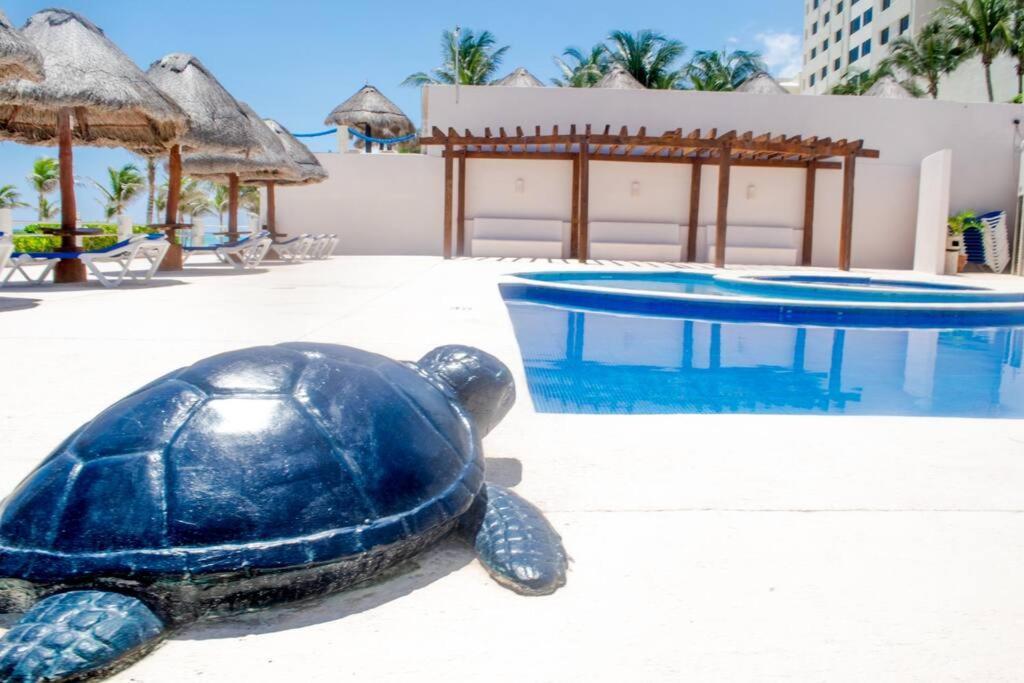 Ocean Front Villa Marlin, Best Location In Hotel Zone #109 Cancun Ngoại thất bức ảnh