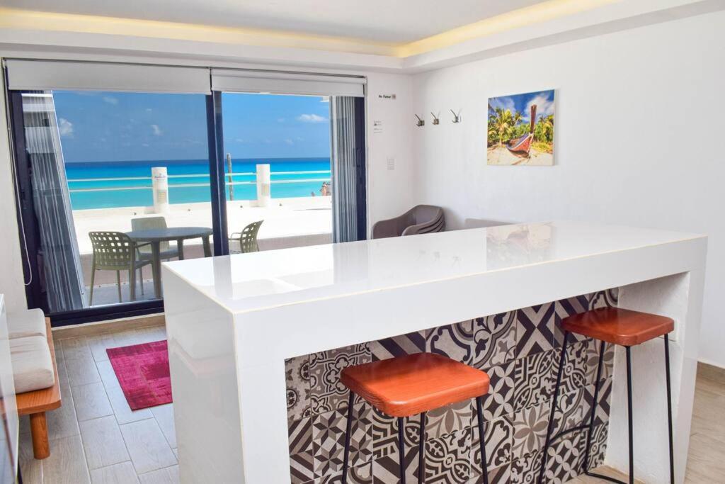 Ocean Front Villa Marlin, Best Location In Hotel Zone #109 Cancun Ngoại thất bức ảnh