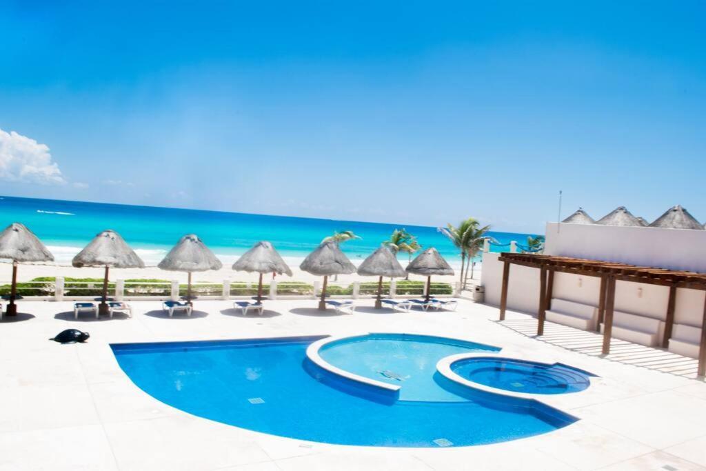 Ocean Front Villa Marlin, Best Location In Hotel Zone #109 Cancun Ngoại thất bức ảnh